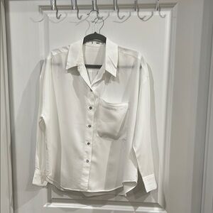 White Button-Up Shirt